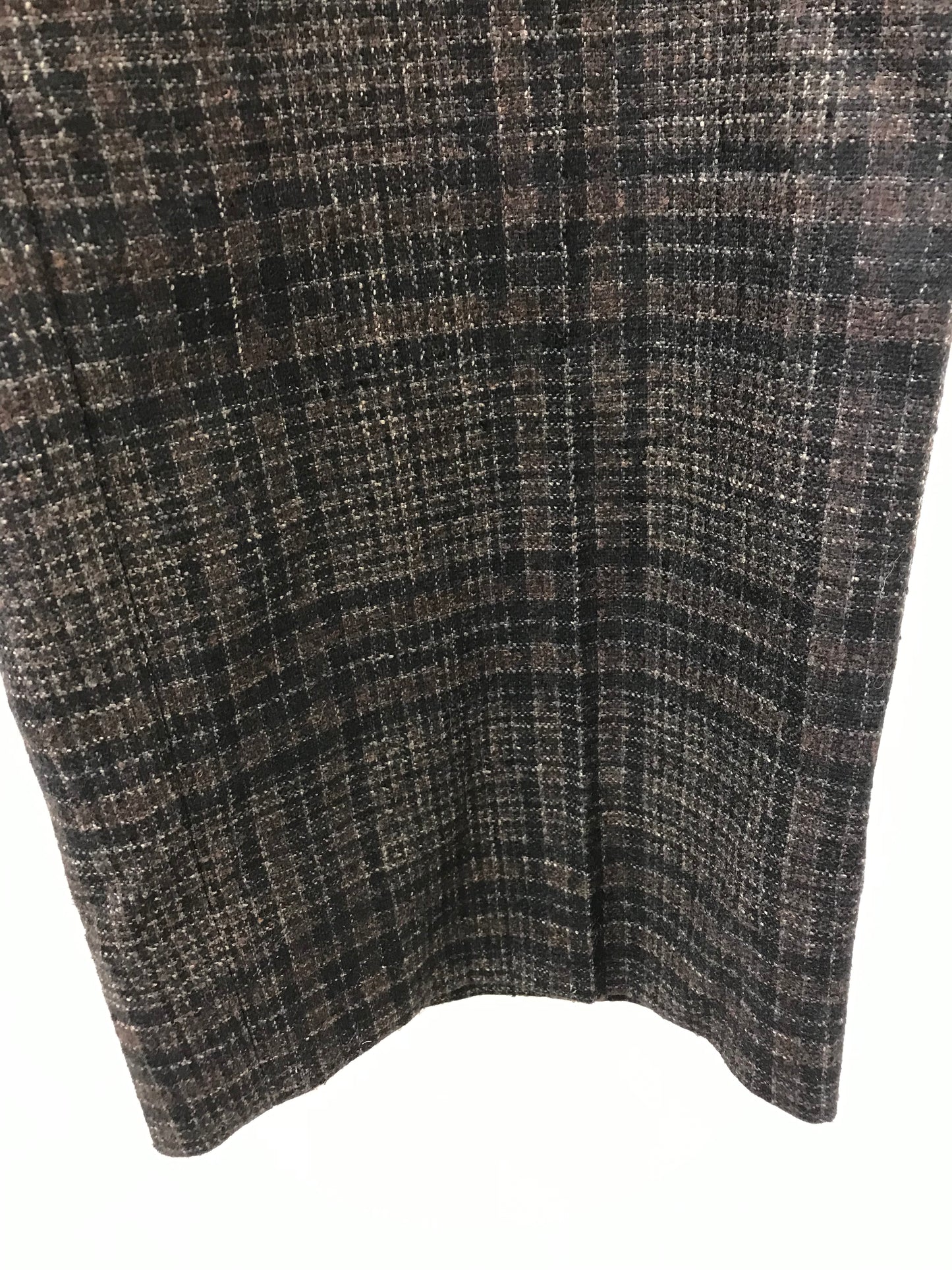BNWT All Saints Brown Check Trousers Size 32