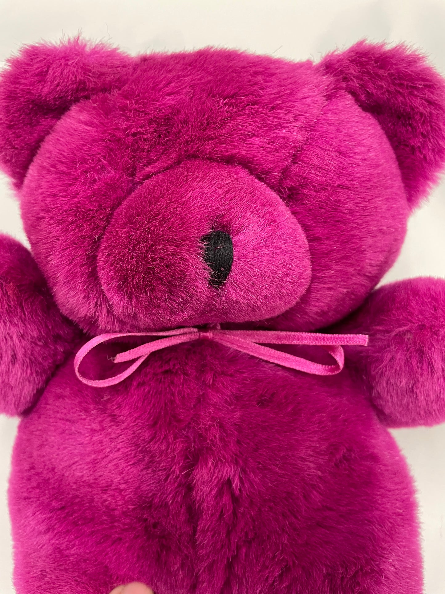 U-LO Rare Collectable Raspberry Pink Teddy Bear