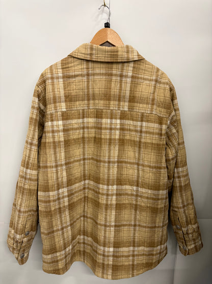 Levi’s Bryant Brown Padded Reversible Overshirt Men’s Jacket Size L