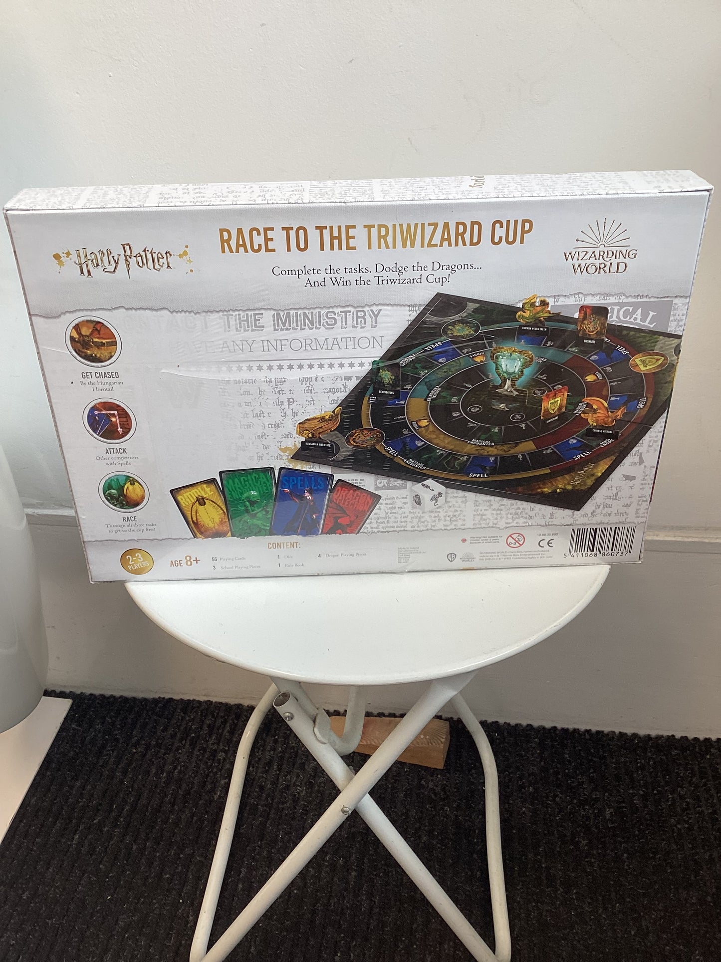 Harry Potter, Board Game , Race to the Triwizard Cup, J.K Rowling, Table Top Game