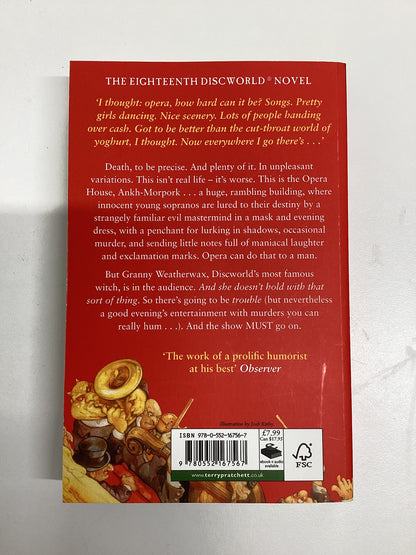 Terry Pratchett Disc World 10x Various Paperback