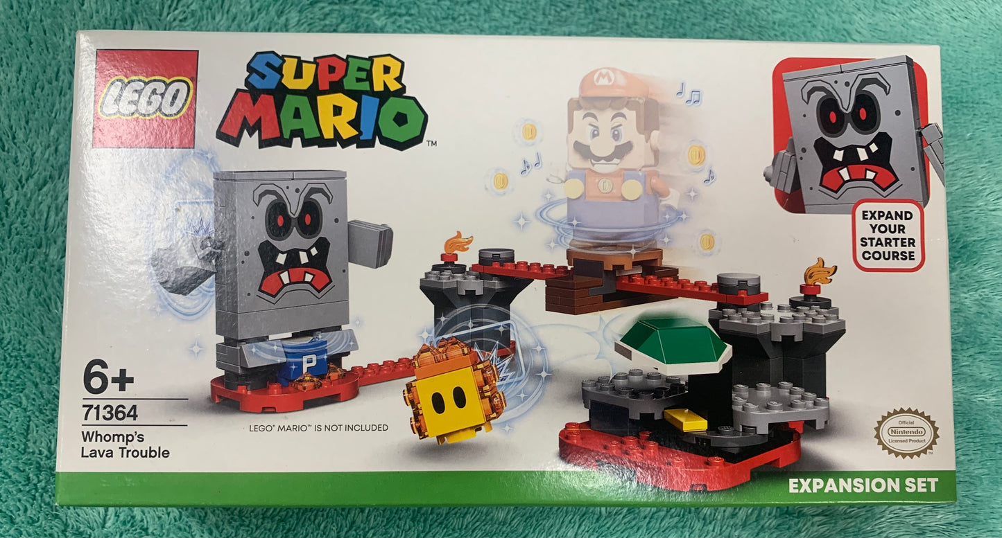 Lego Super Mario Whomps Lava Trouble Expansion Set