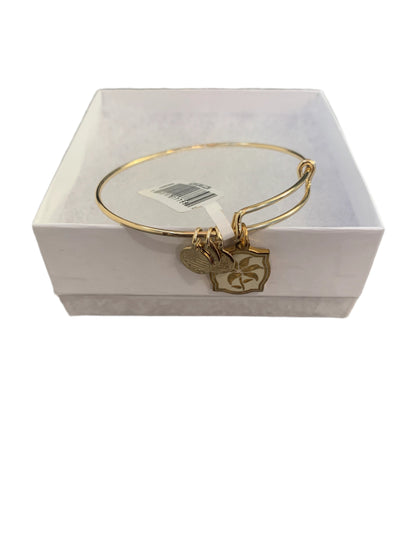 BNIB Alex and Ani Colour Infusion Adjustable Lily Charm Bangle