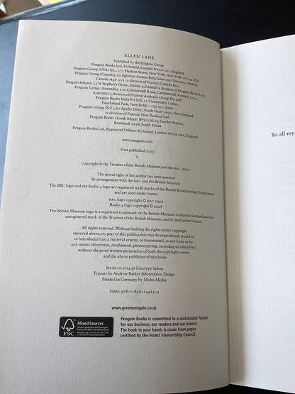A History of the World in 100 Objects Neil Macgregor