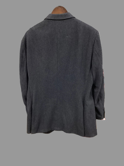 Ralph Lauren Dark Grey Cashmere Blazer Size 44
