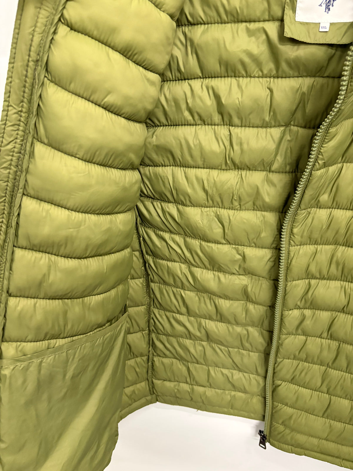 U.S. Polo Assn. Green Lightweight Men’s Puffer Gilet Size XXL