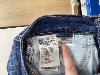 Levi, Medium Wash Denim, 311 Shaping Skinny, 27'', UK Size 8
