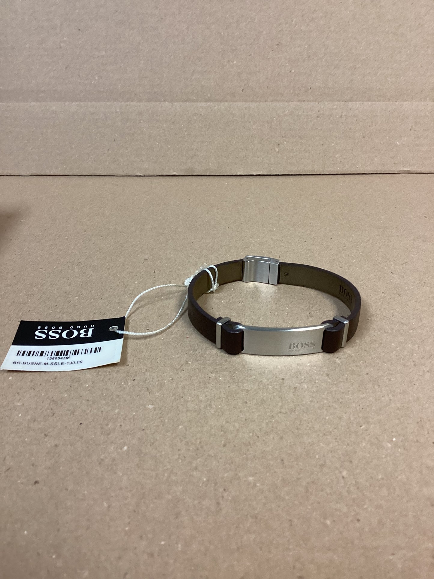 BNWT - Boss Jewellery Urbanite Bracelet Brown - 22CM