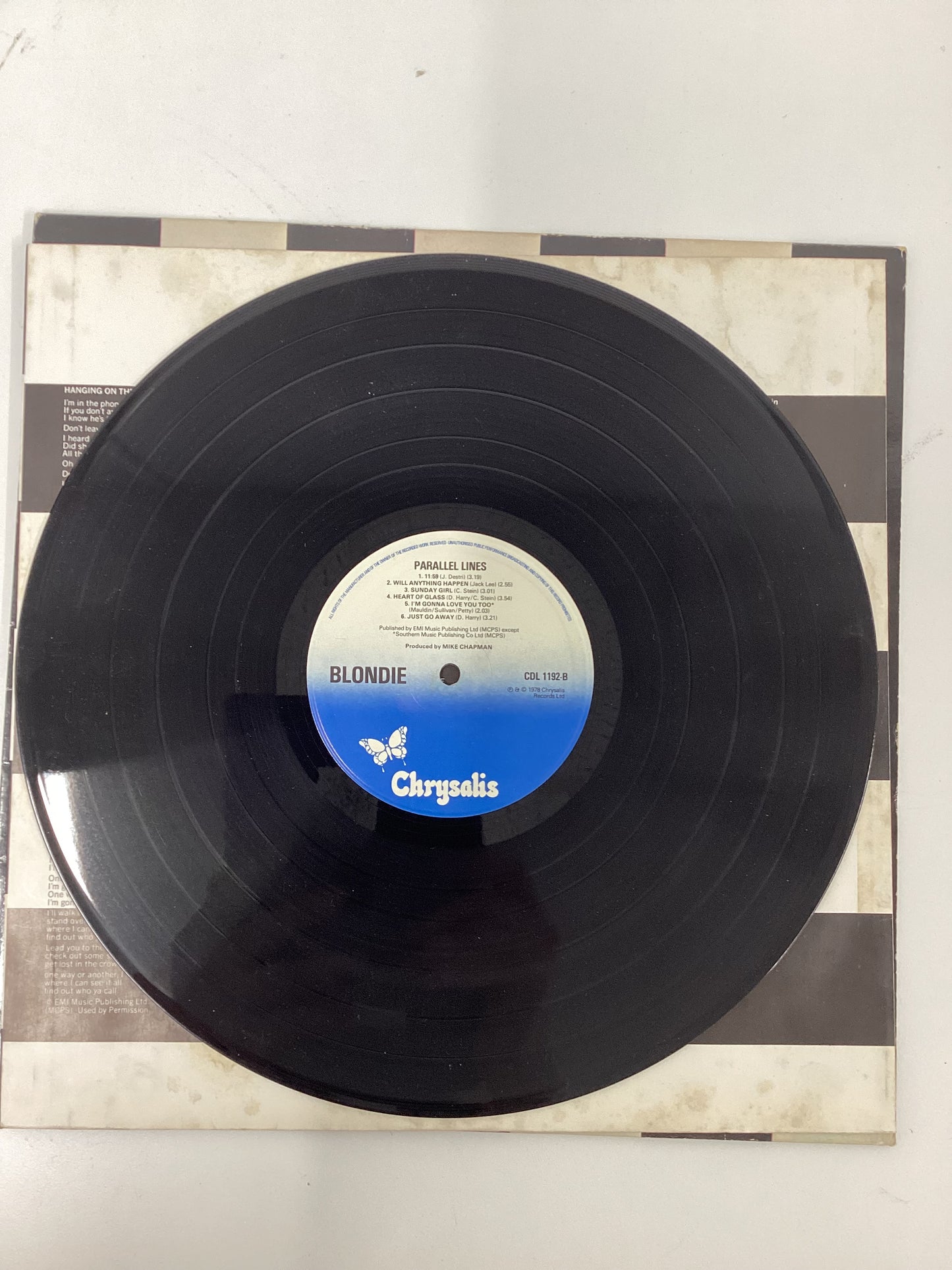 Blonde Parallel Lines LP