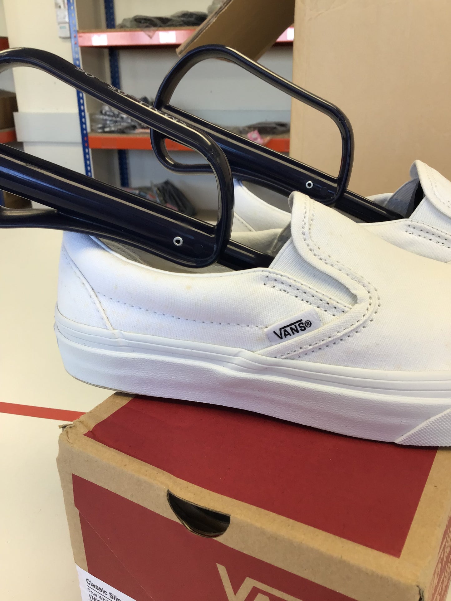 Vans Classic Slip-On True White Size 4.5