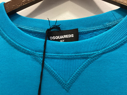 BNWT Dsquared2 Blue Sweater Size 16 Year