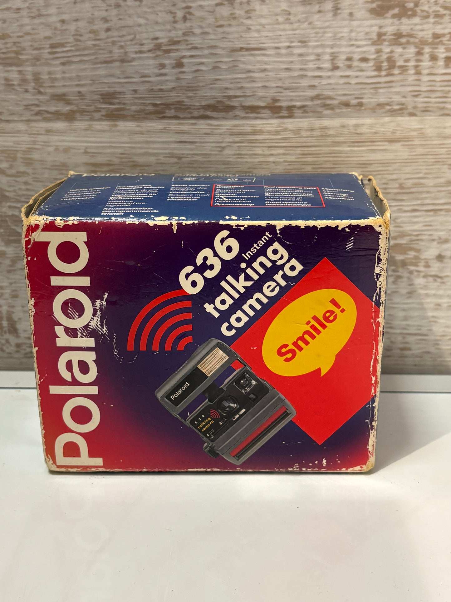 Polaroid 636 Talking Camera (Untested)