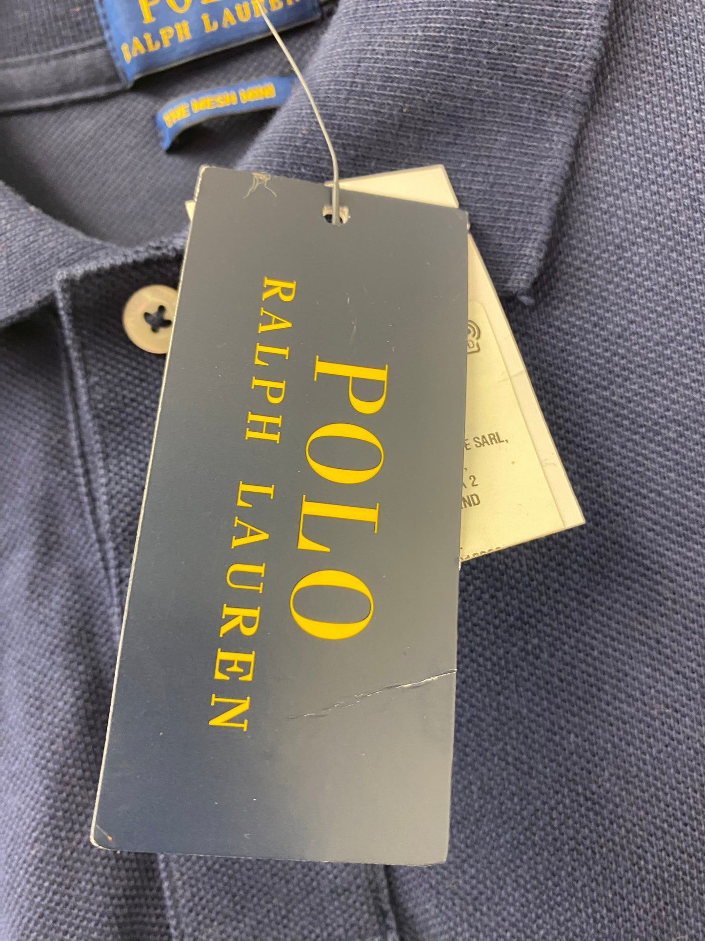 BNWT Ralph Lauren Navy Polo Shirt Dress XS