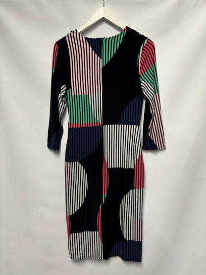 Phase Eight Multicolour Stripe Dress 14