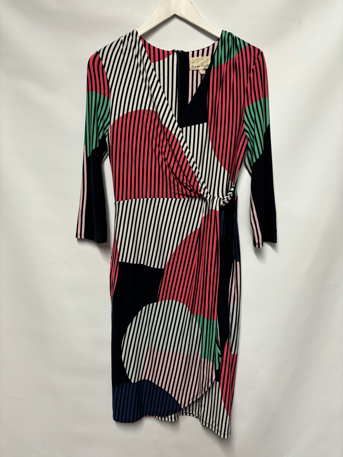 Phase Eight Multicolour Stripe Dress 14