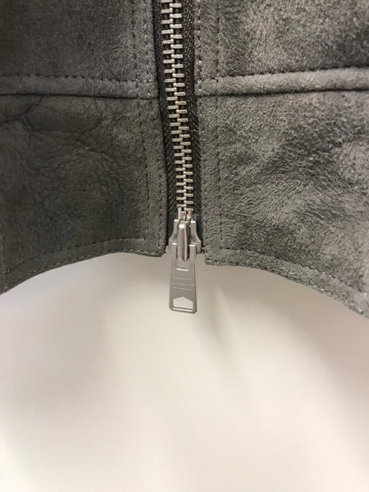 BNWT All Saints Ferland Shearling Sheepskin Beige Jacket Size M