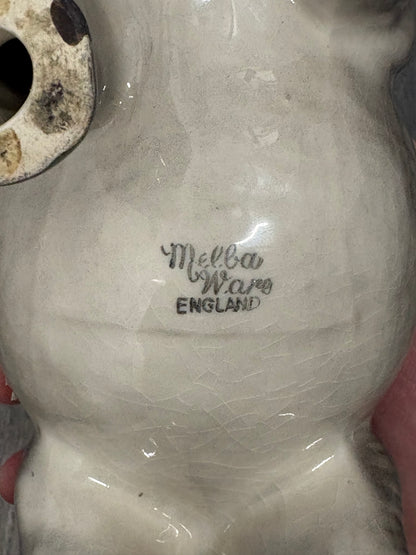Vintage Melba Ware Ceramic Rhinoceros Figurine