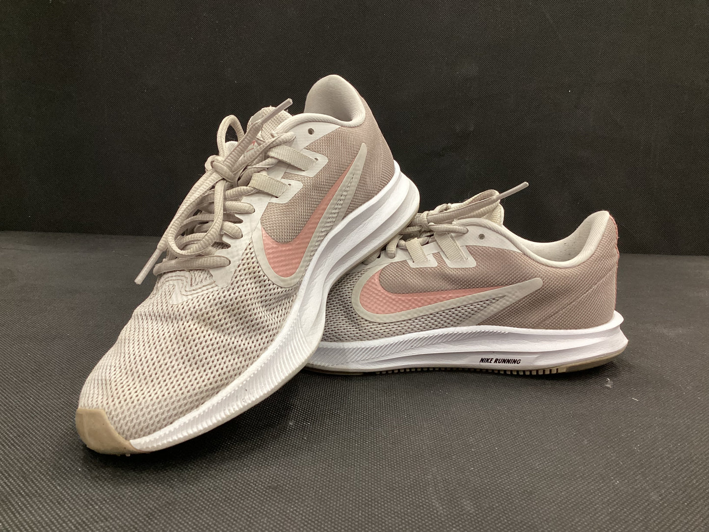 Nike Downshifter Grey w/ Pink Trainers Size 6