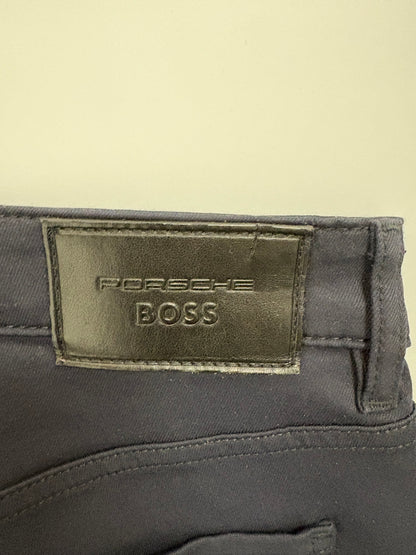 Porsche x BOSS Men’s Navy Taber Tapered Trousers Size 34/30
