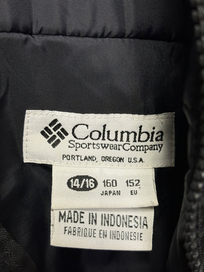 Columbia Black Tectonite Bib Salopettes 160 14-16 Yrs