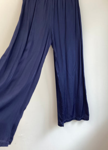 Aggel Knitwear, Blue, Wide Leg Trouser, Size XL, BNWT, Brand New With Tags