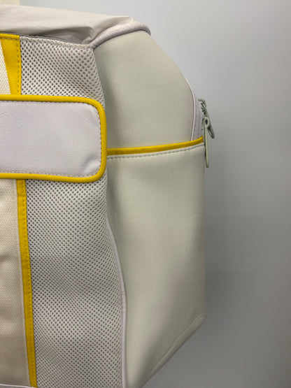 Adidas Stella McCartney White/Yellow Mesh Tote Bag