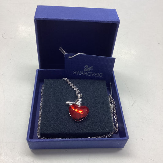 BNWT Red Heart Swarovski Necklace