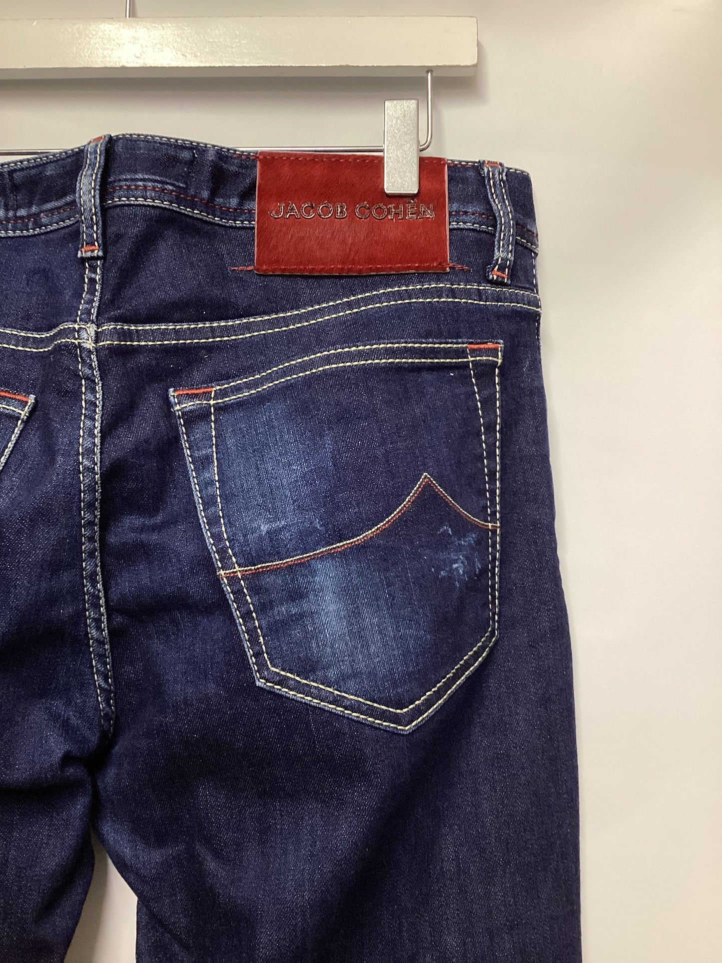 Jacob Cohan Blue Straight Jeans 34