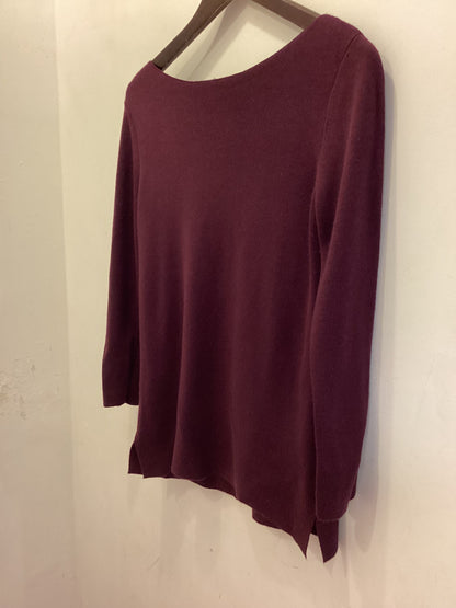 Hobbs London Burgundy Jumper Size S