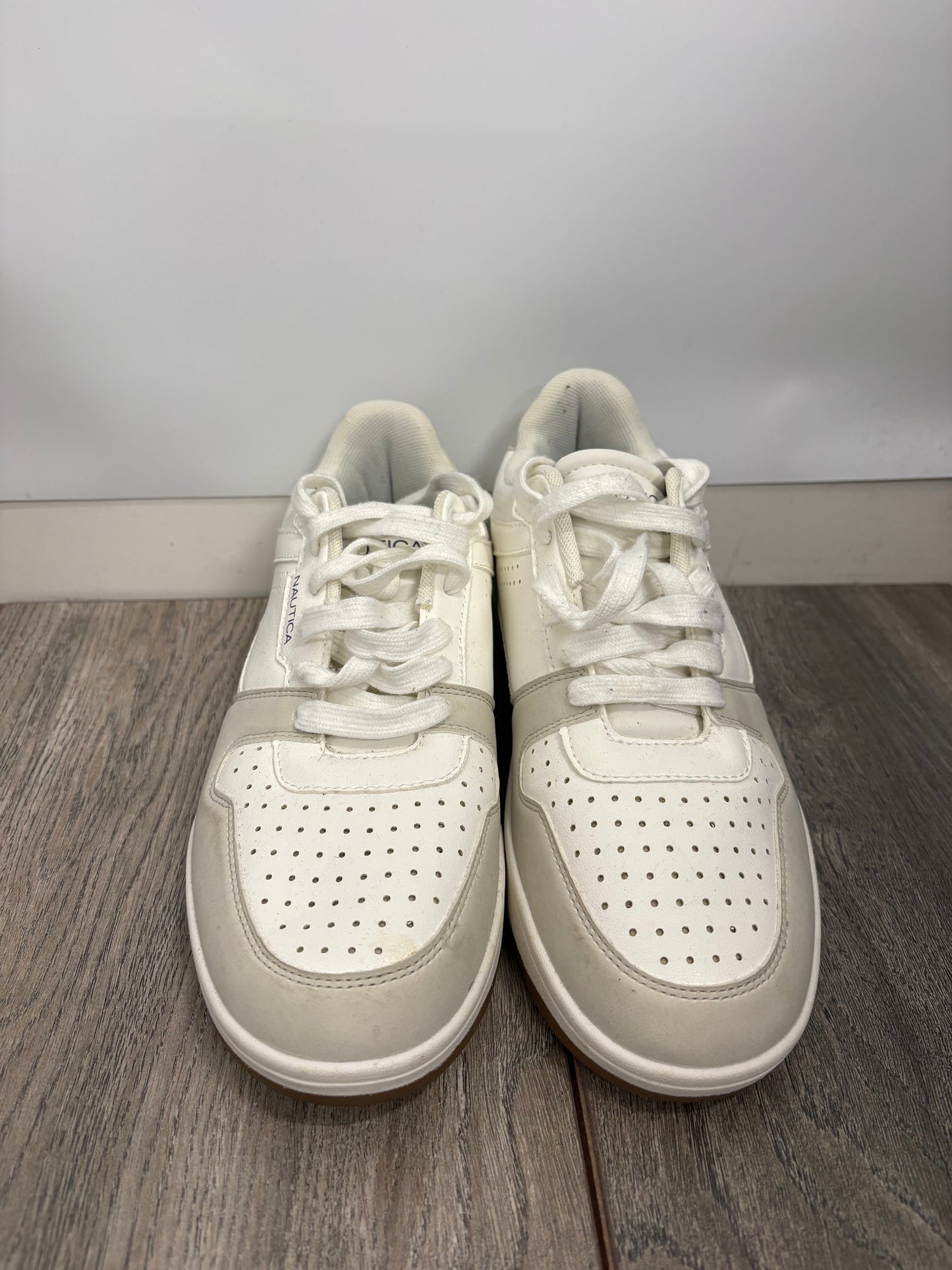 Nautica Stafford Mens White Trainers Size 8