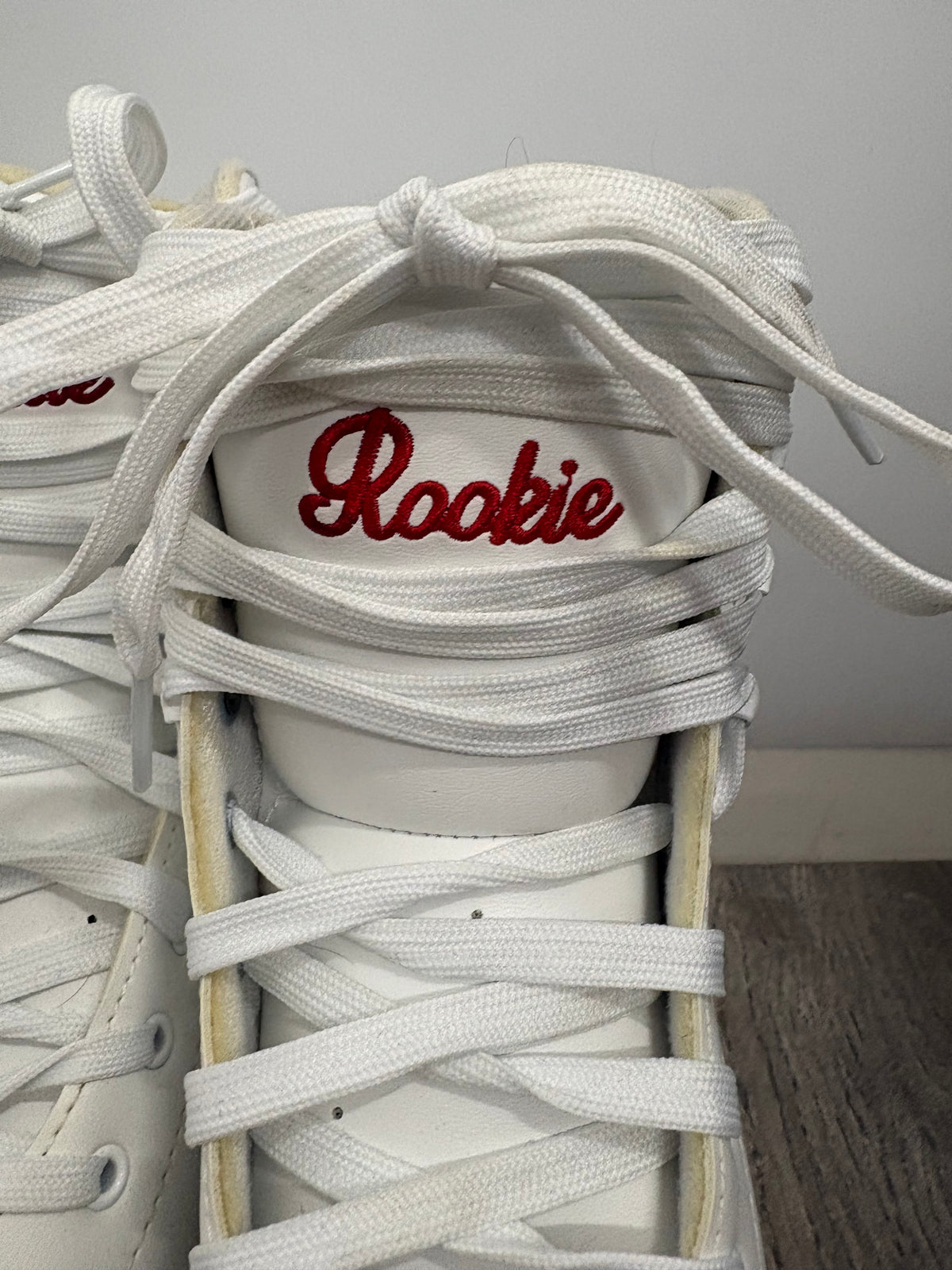 Rookie Rosa White Quad Roller Skates Size 5