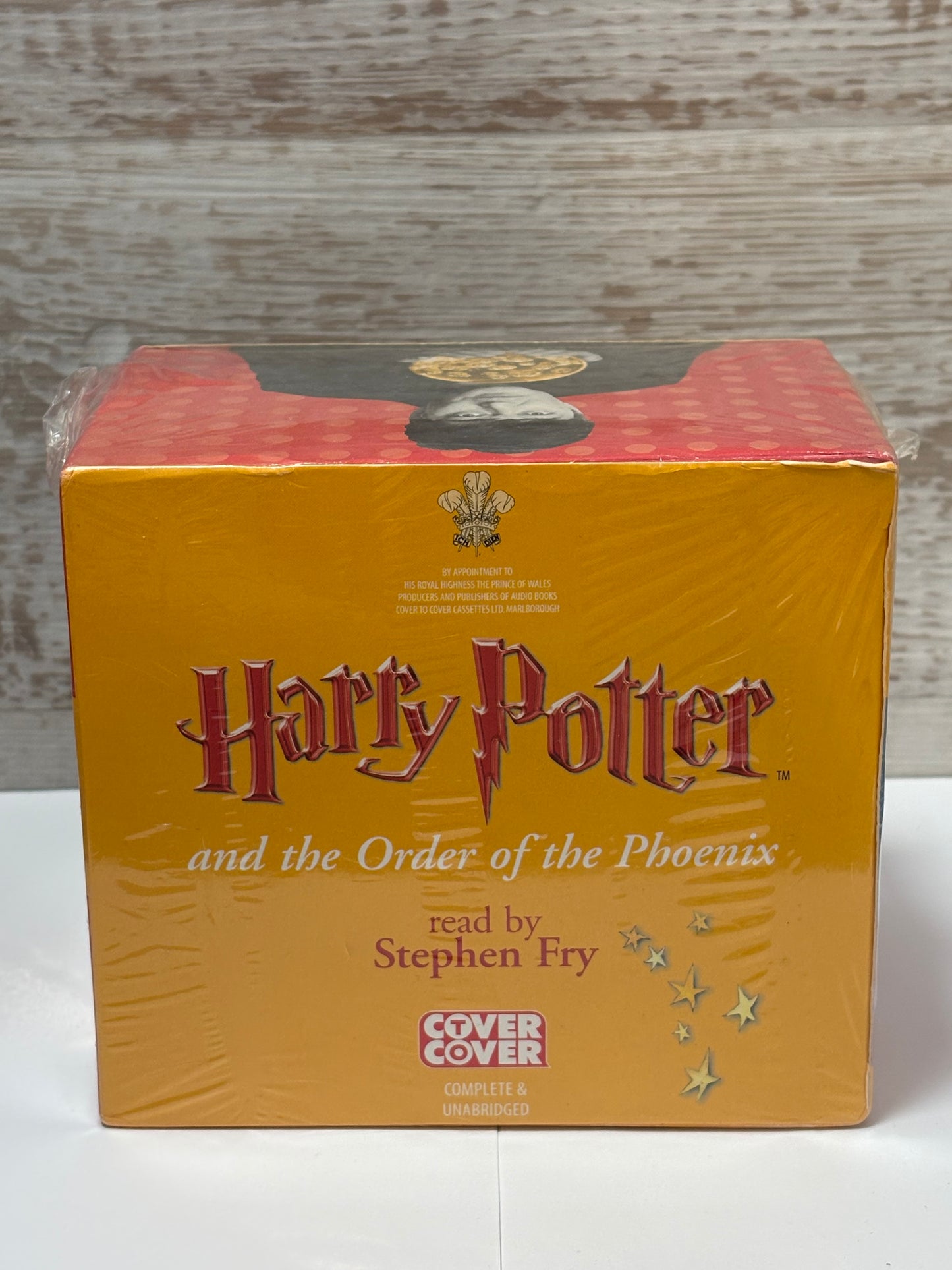 Harry Potter and the Order of the Phoenix 22-Cassette Audiobook, read by Stephen Fry - Brand New