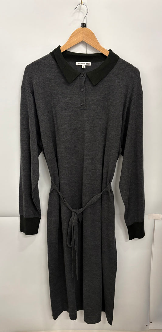 JW Anderson x Uniqlo Merino Blend Long-Sleeve Polo Dress Size XL
