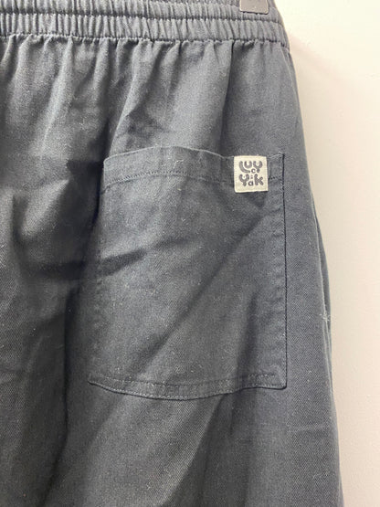 BNWT Lucy and Yak Chuck Trousers Organic Cotton Black 3XL