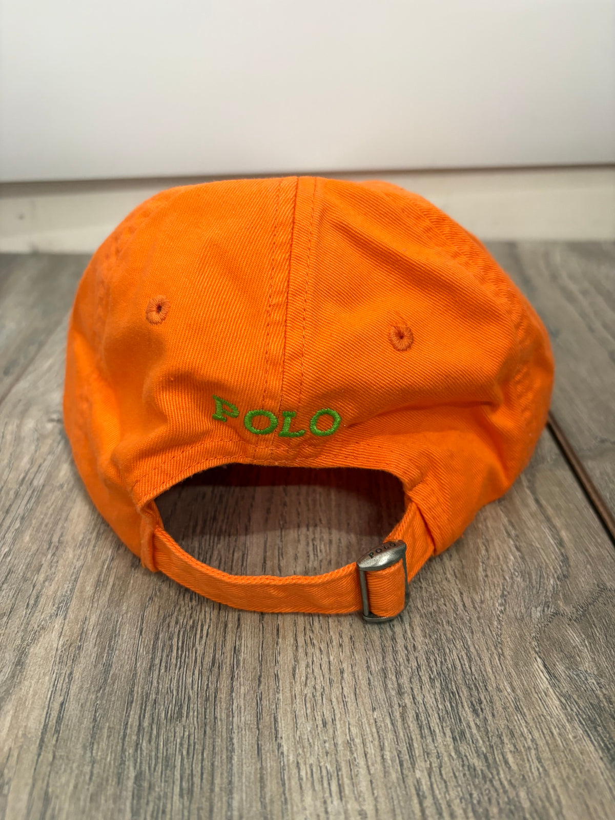 Polo Ralph Lauren Orange Men's Cotton Chino Ball Cap - BNWT