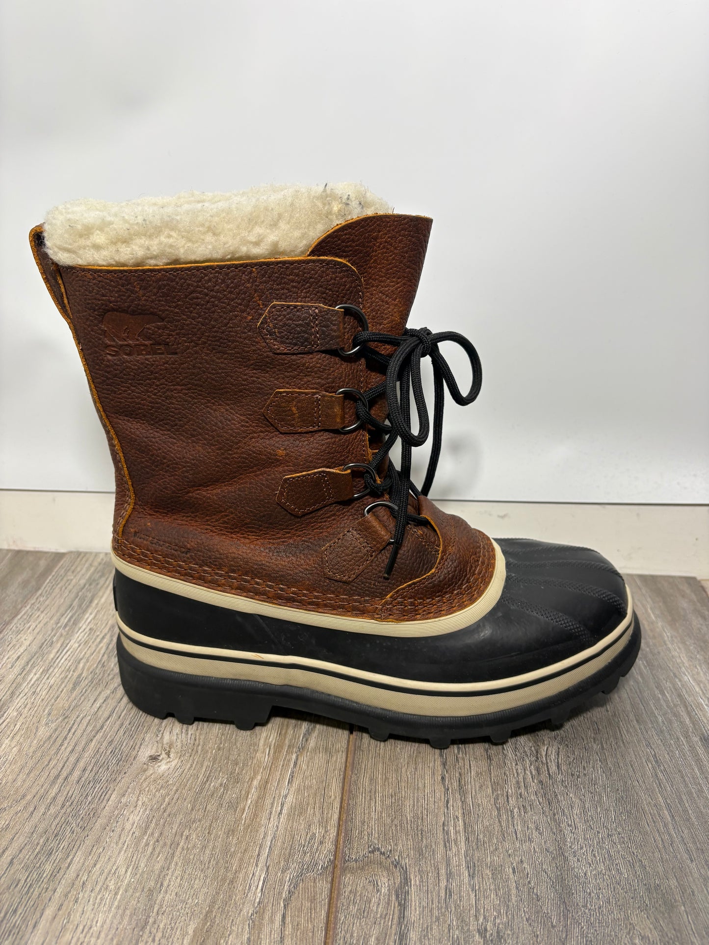 Sorel Mens Caribou Waterproof Snow Boots Size 8
