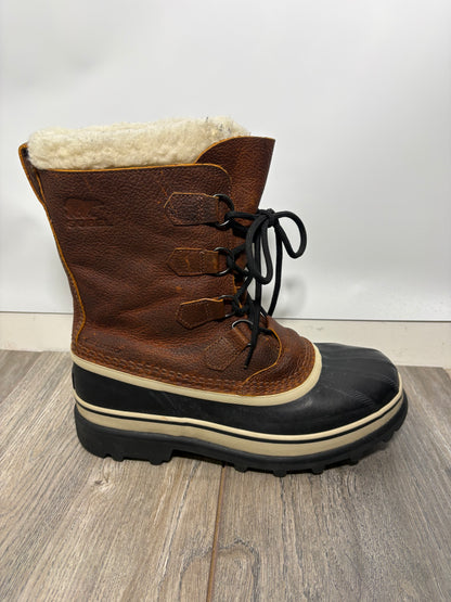 Sorel Mens Caribou Waterproof Snow Boots Size 8