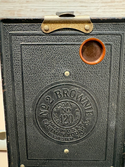 Kodak No. 2 Brownie Model F Box Camera
