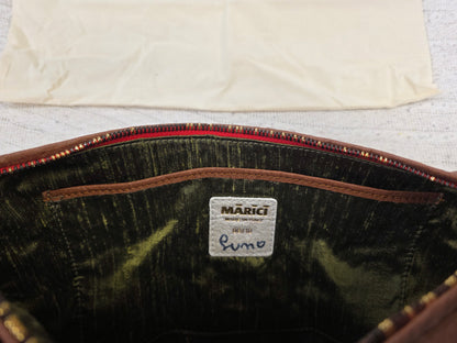 Marici Italian 100% Plant Based Brown Handbag