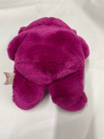 U-LO Rare Collectable Raspberry Pink Teddy Bear