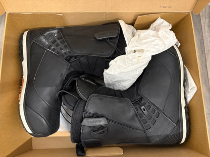 Salomon Mens Dialogue Black Snowboard Boots Size 9 - BNIB