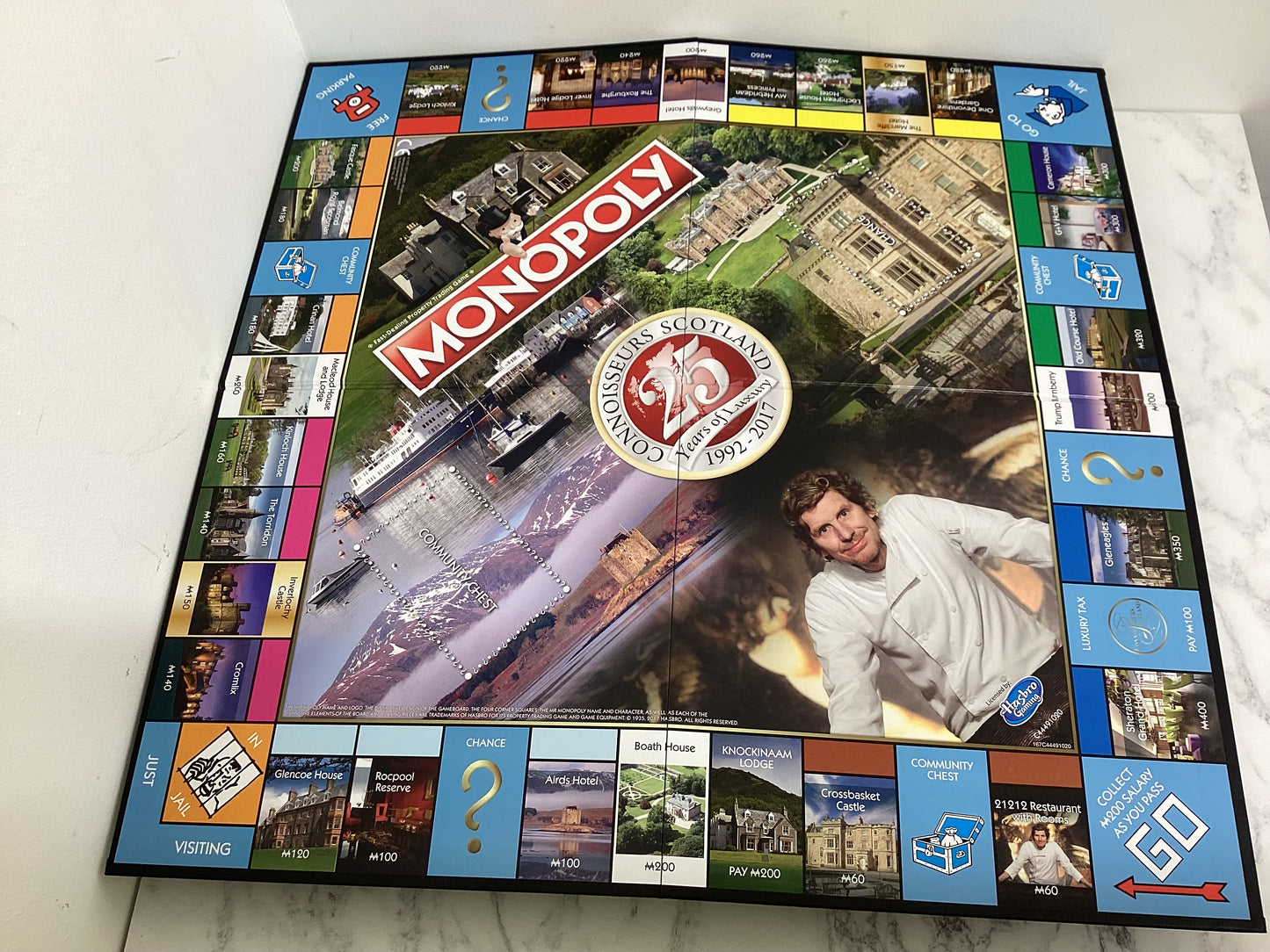 Monopoly Connoisseurs Scotland Limited Collector's Edition Family Board Game