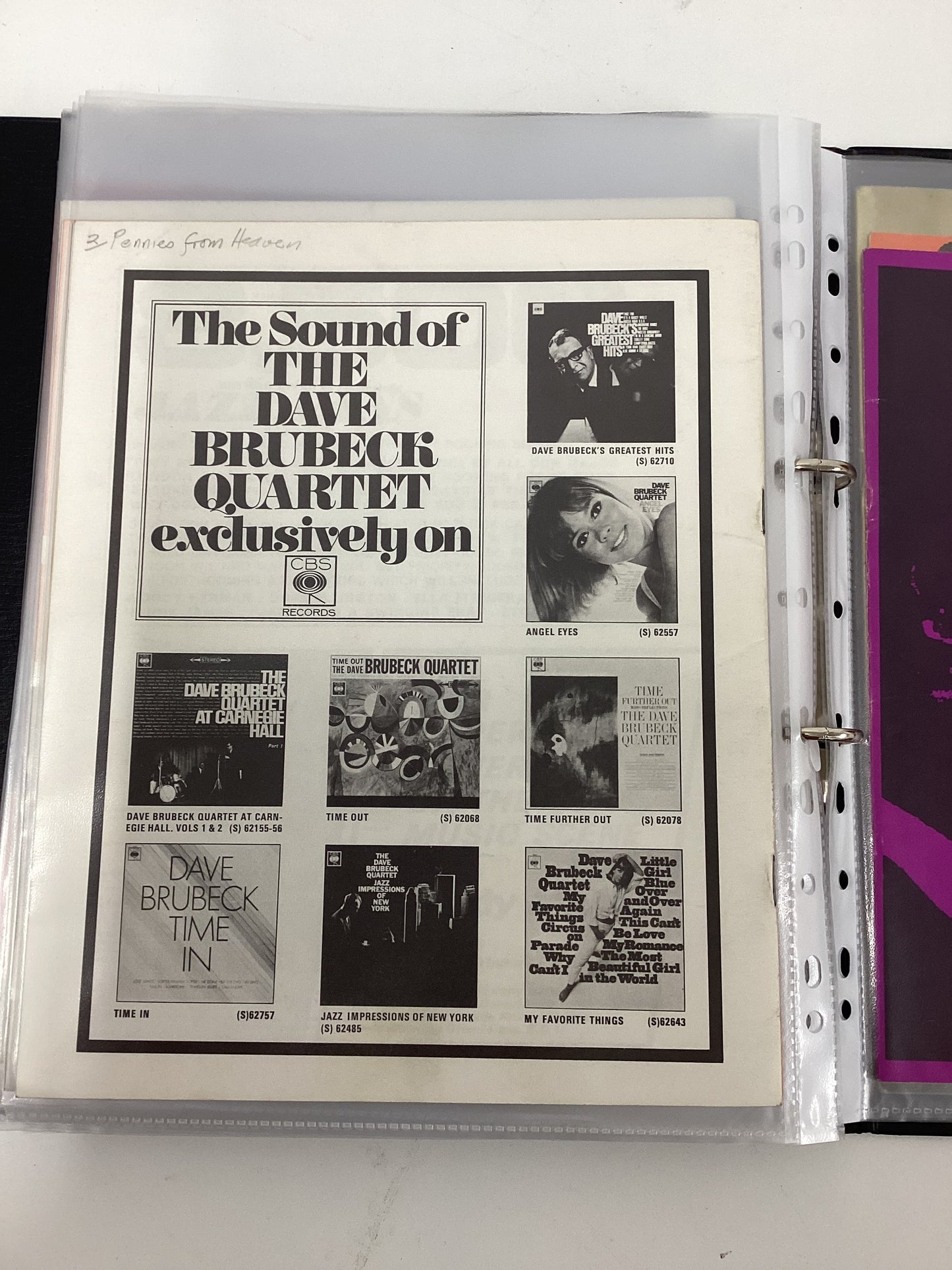 21 Vintage Jazz Programmes In Folder