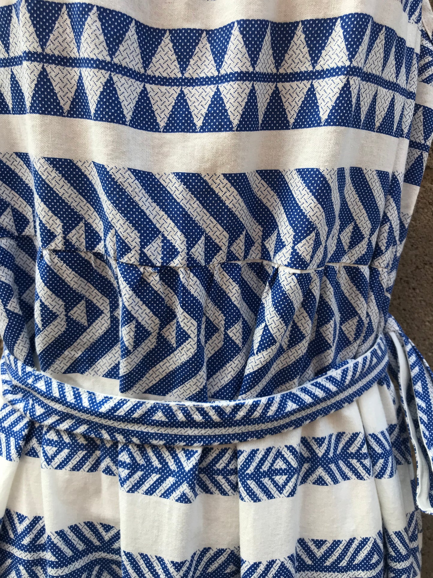 BNWT Blue and White Patterned SIze 14 Maxi Dress By Nutmeg