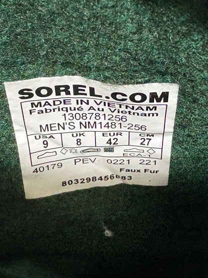 Sorel Mens Caribou Waterproof Snow Boots Size 8