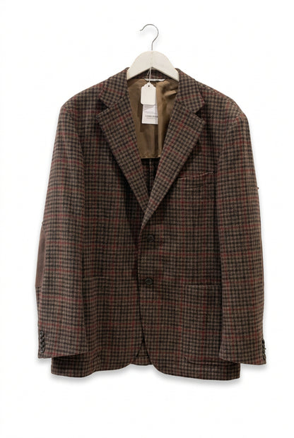 Canali Kei Brown Blazer 100% Wool