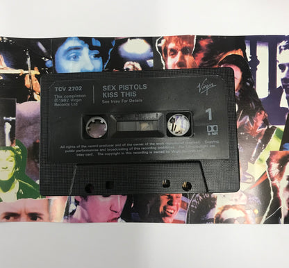 Sex Pistols “Kiss This” Casette Tape