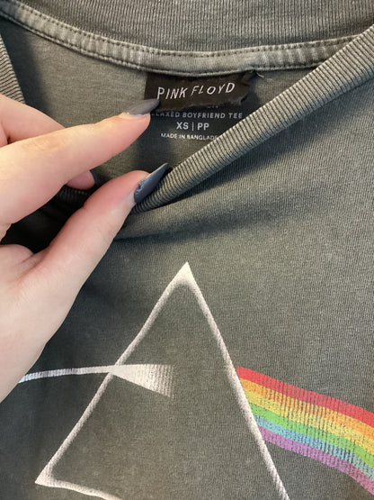 Pink Floyd, Grey T-Shirt, Size XS