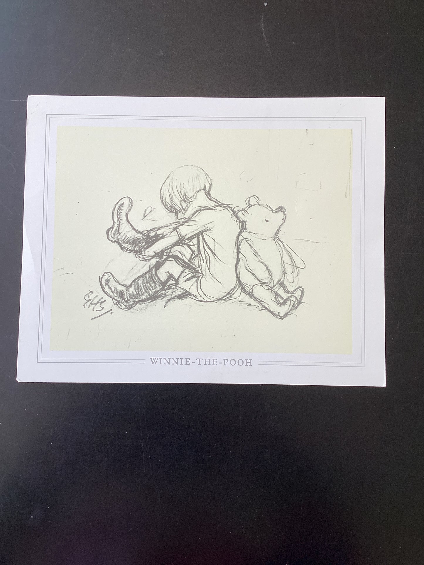 Set of 4 Winnie the Pooh Prints