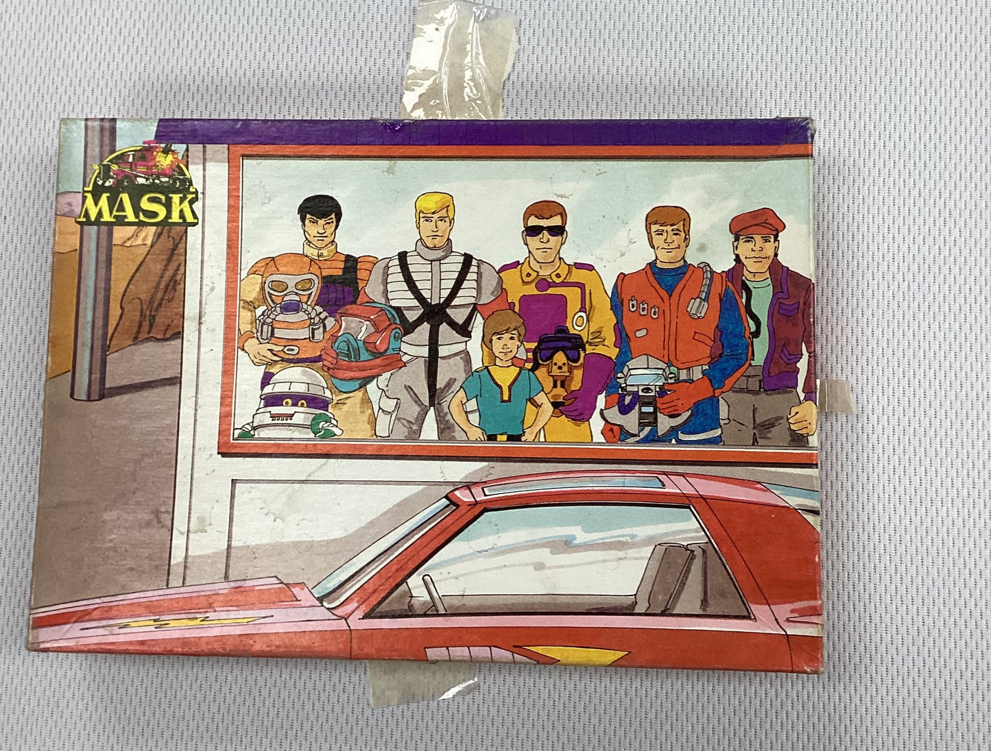 5 Vintage 1980s MASK Jigsaw Puzzles